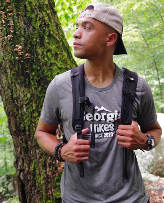 Georgia Hikes Classic T-Shirt - Gray
