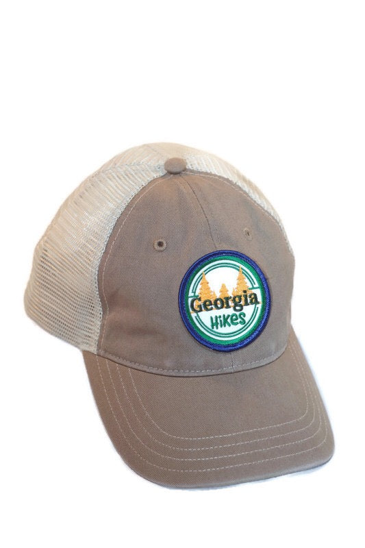 Georgia Hikes Hat- Unstructured - Tan