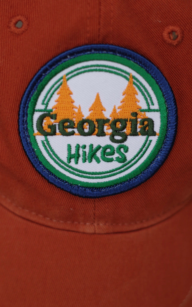 Georgia Hikes Hat - Unstructured - Burnt Orange