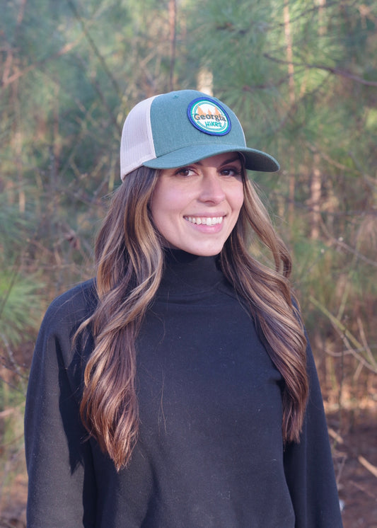 Georgia Hikes Hat - Structured - Green