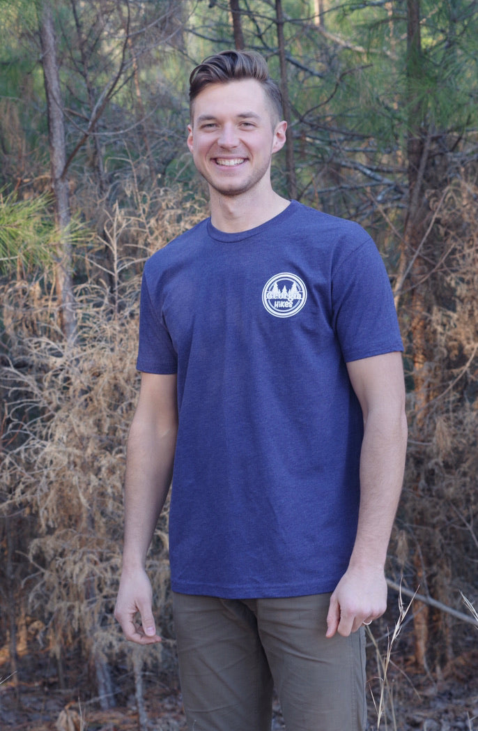 Bootprint T-Shirt - Indigo