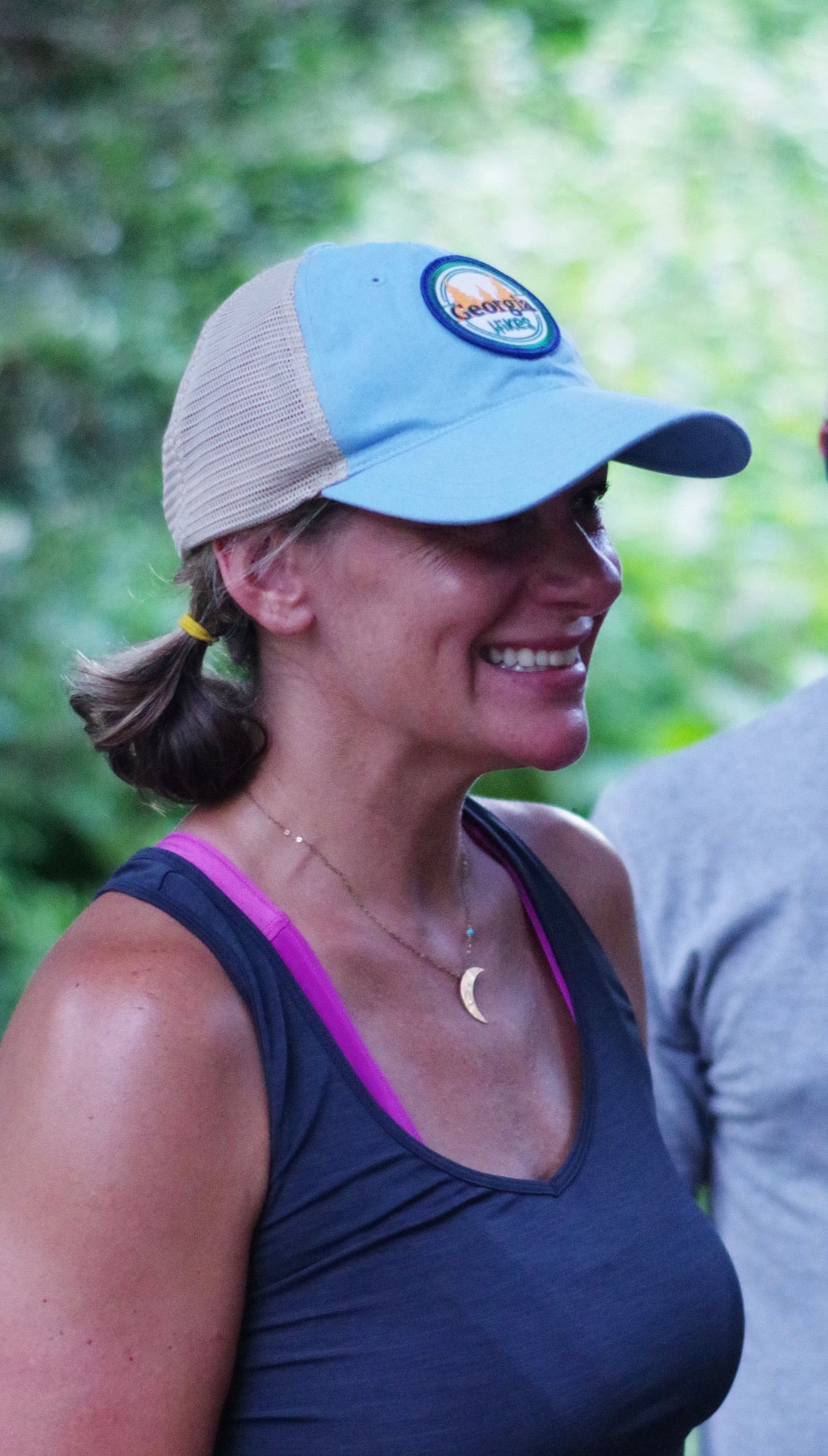 Georgia Hikes Hat - Unstructured - Sky Blue