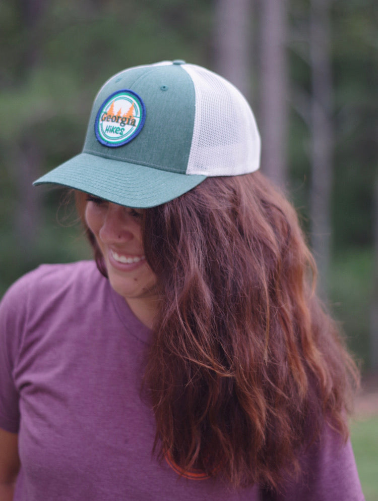 Georgia Hikes Hat - Structured - Green