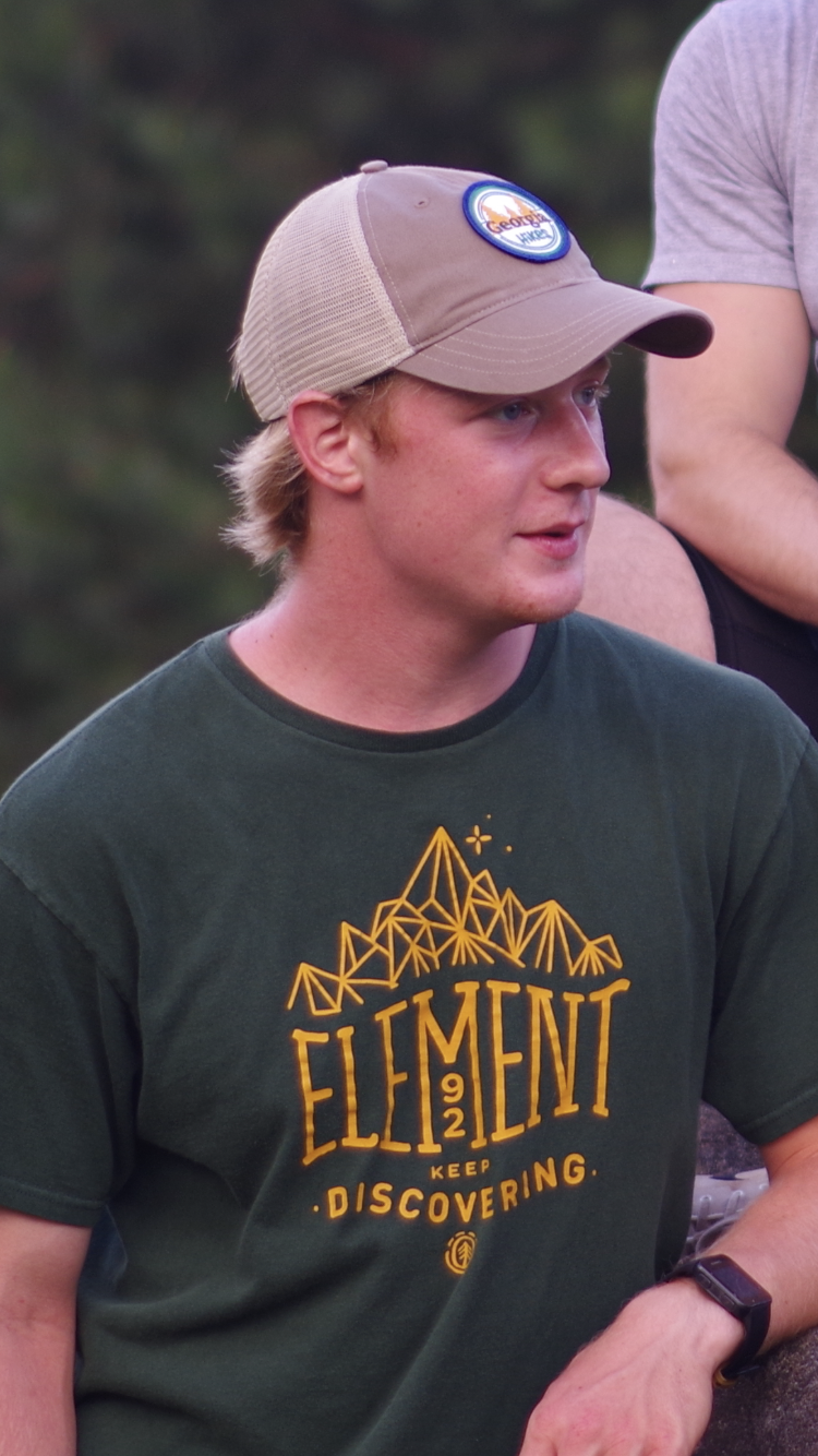 Georgia Hikes Hat- Unstructured - Tan