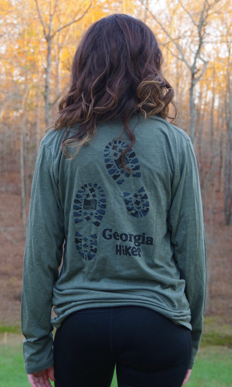 Bootprint Long Sleeve T