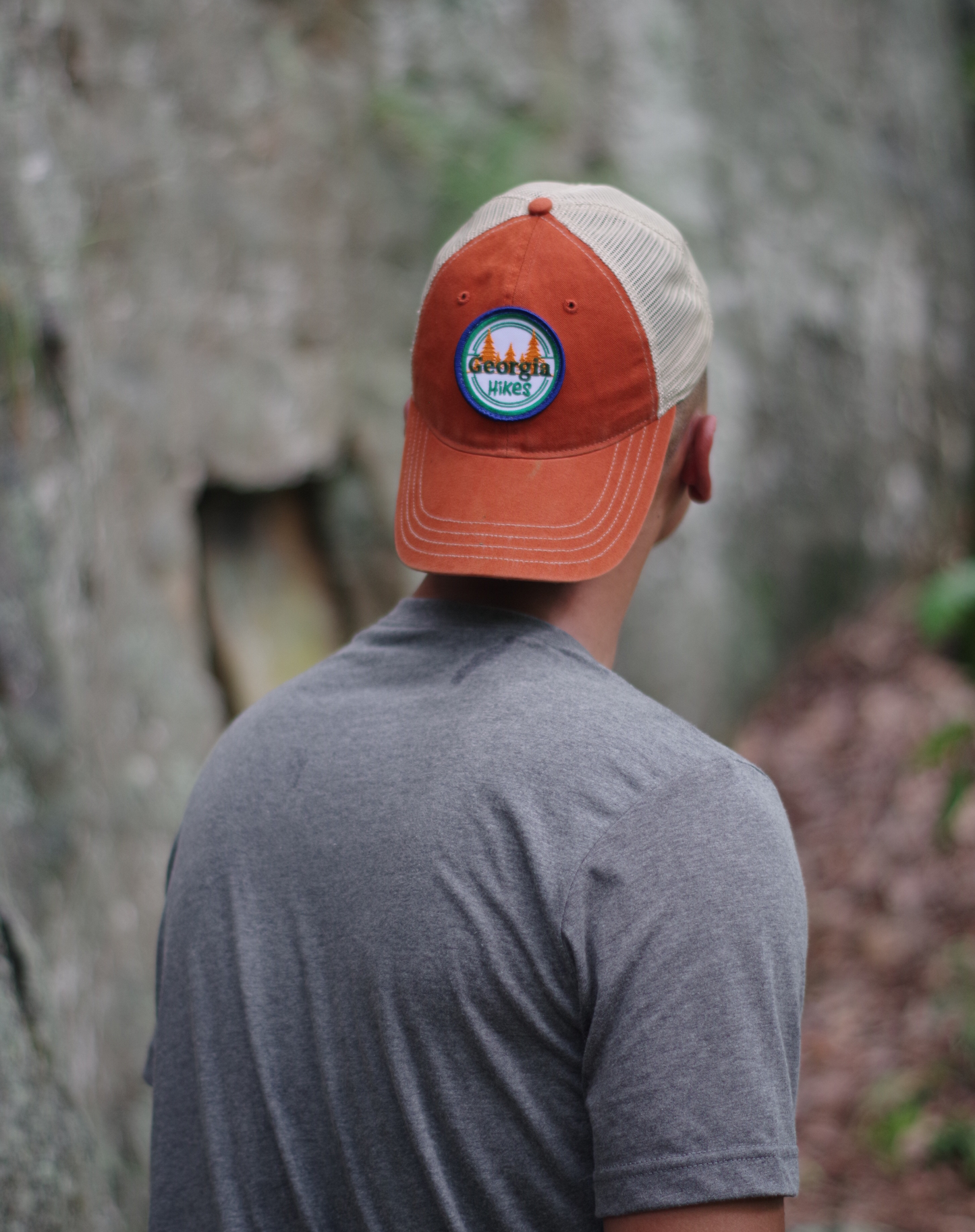 Georgia Hikes Hat - Unstructured - Burnt Orange