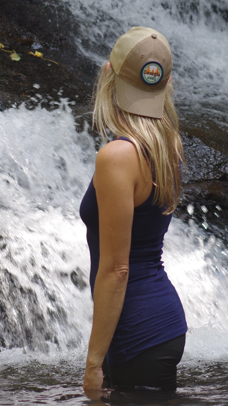 Georgia Hikes Hat- Unstructured - Tan