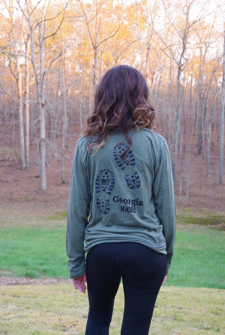 Bootprint Long Sleeve T