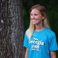 Georgia Hikes Classic T-shirt - Aqua