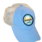 Georgia Hikes Baby Blue Logo Hat Front View