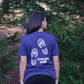 Bootprint T-Shirt - Indigo